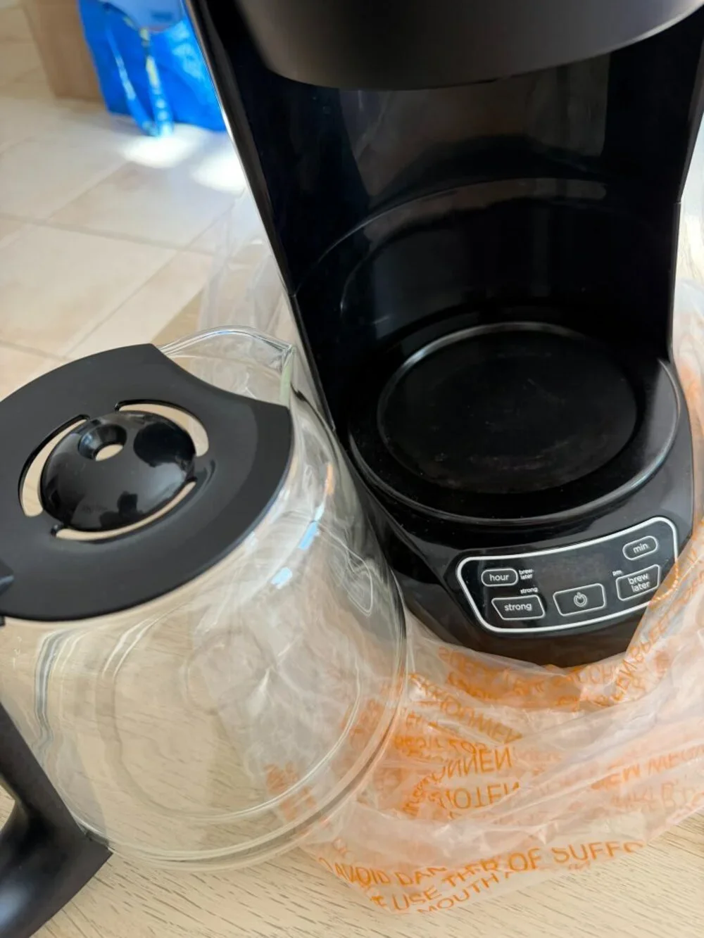 Black & Decker 12 Cup Programmabe Coffeemaker Vortex Technology